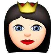 Émoji 👸🏻 Princesse : Peau Claire sur Apple iOS 8.3.