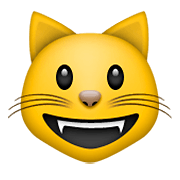 grinsende Katze