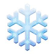 ❄️ Emoji Copo De Nieve en Apple iOS 8.3.