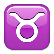 Emoji ♉ Segno Zodiacale Del Toro su Apple iOS 8.3.