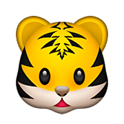 Émoji 🐯 Tête De Tigre sur Apple iOS 8.3.