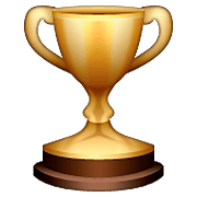 🏆 Emoji Trofeo en Apple iOS 8.3.