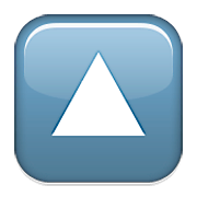 Émoji 🔼 Petit Triangle Haut sur Apple iOS 8.3.