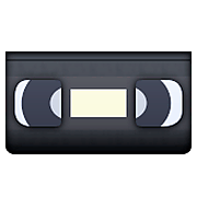 Émoji 📼 Cassette Vidéo sur Apple iOS 8.3.