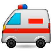 Emoji 🚑 Ambulanza su Apple iOS 9.0.