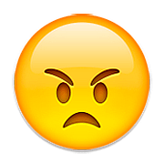 😠 Emoji Cara Enfadada en Apple iOS 9.0.