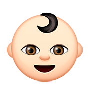 👶🏻 Emoji Bebé: Tono De Piel Claro en Apple iOS 9.0.