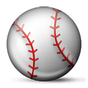 Emoji ⚾ Palla Da Baseball su Apple iOS 9.0.