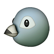 🐦 Emoji Pájaro en Apple iOS 9.0.
