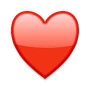 Émoji ♥️ Cœur Cartes sur Apple iOS 9.0.