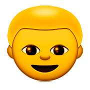 👦 Emoji Menino na Apple iOS 9.0.