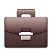 Émoji 💼 Porte-documents sur Apple iOS 9.0.