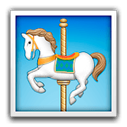 Émoji 🎠 Cheval De Manège sur Apple iOS 9.0.