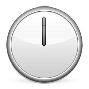 Émoji 🕛 Midi/minuit sur Apple iOS 9.0.