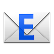Emoji 📧 E-mail su Apple iOS 9.0.