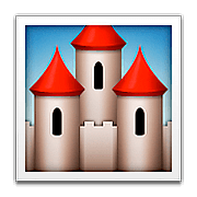 Émoji 🏰 Château sur Apple iOS 9.0.