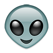 👽 Emoji Außerirdischer Apple iOS 9.0.