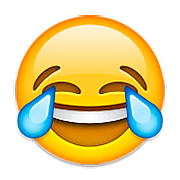 Emoji 😂 Faccina Con Lacrime Di Gioia su Apple iOS 9.0.