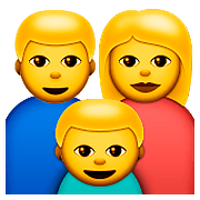 👪 Emoji Familie Apple iOS 9.0.
