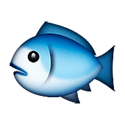 Emoji 🐟 Pesce su Apple iOS 9.0.