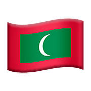 🇲🇻 Emoji Bandera: Maldivas en Apple iOS 9.0.