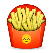 Emoji 🍟 Patatine su Apple iOS 9.0.