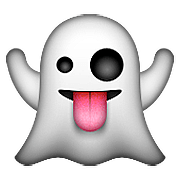 Emoji 👻 Fantasma su Apple iOS 9.0.