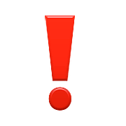 Emoji ❗ Punto Esclamativo Rosso su Apple iOS 9.0.