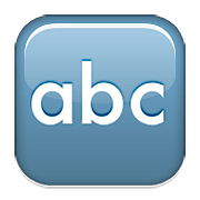 🔤 Emoji Eingabesymbol lateinische Buchstaben Apple iOS 9.0.