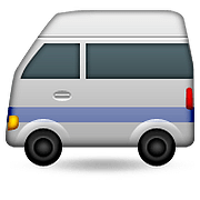 Émoji 🚐 Minibus sur Apple iOS 9.0.