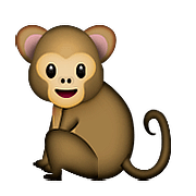 🐒 Emoji Macaco na Apple iOS 9.0.