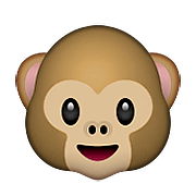🐵 Emoji Rosto De Macaco na Apple iOS 9.0.