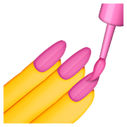 Emoji 💅 Smalto Per Unghie su Apple iOS 9.0.