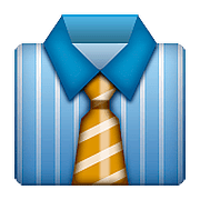 Émoji 👔 Cravate sur Apple iOS 9.0.