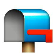 Émoji 📭 Boîte Aux Lettres Ouverte Drapeau Baissé sur Apple iOS 9.0.