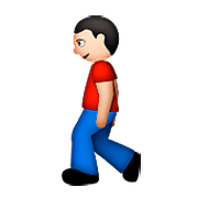 🚶🏻 Emoji Persona Caminando: Tono De Piel Claro en Apple iOS 9.0.