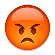 😡 Emoji schmollendes Gesicht Apple iOS 9.0.