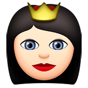 👸🏻 Emoji Prinzessin: helle Hautfarbe Apple iOS 9.0.
