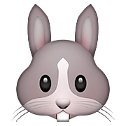 🐰 Emoji Rosto De Coelho na Apple iOS 9.0.