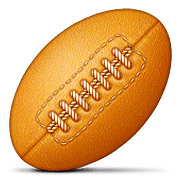🏉 Emoji Bola De Rugby na Apple iOS 9.0.