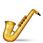 Émoji 🎷 Saxophone sur Apple iOS 9.0.