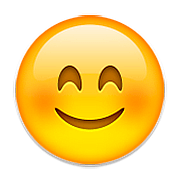 😊 Emoji Cara Feliz Con Ojos Sonrientes en Apple iOS 9.0.