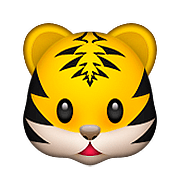 Emoji 🐯 Muso Di Tigre su Apple iOS 9.0.