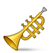 Émoji 🎺 Trompette sur Apple iOS 9.0.