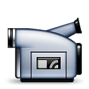 Emoji 📹 Videocamera su Apple iOS 9.0.