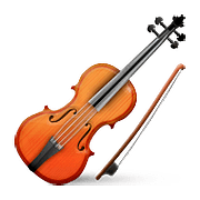 Emoji 🎻 Violino su Apple iOS 9.0.