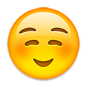 Emoji ☺️ Faccina Sorridente su Apple iOS 9.0.