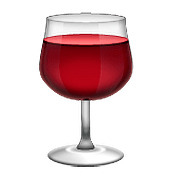 Émoji 🍷 Verre De Vin sur Apple iOS 9.0.