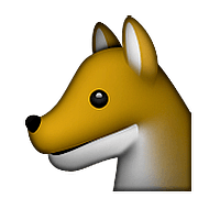 Émoji 🐺 Loup sur Apple iOS 9.0.