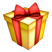 Émoji 🎁 Cadeau sur Apple iOS 9.0.